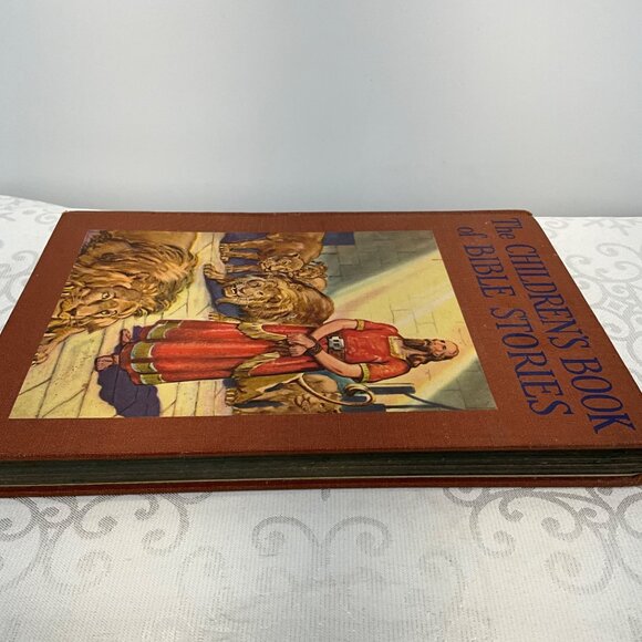 Vintage The Childrens Book Of Bible Stories Hardcover - Picture 8 of 9